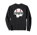 Dad Both Soccer Baseball Dad Sweatshirt - Fun Novelty Design Men Women - T-Shirt, Sweatshirt, Hoodie