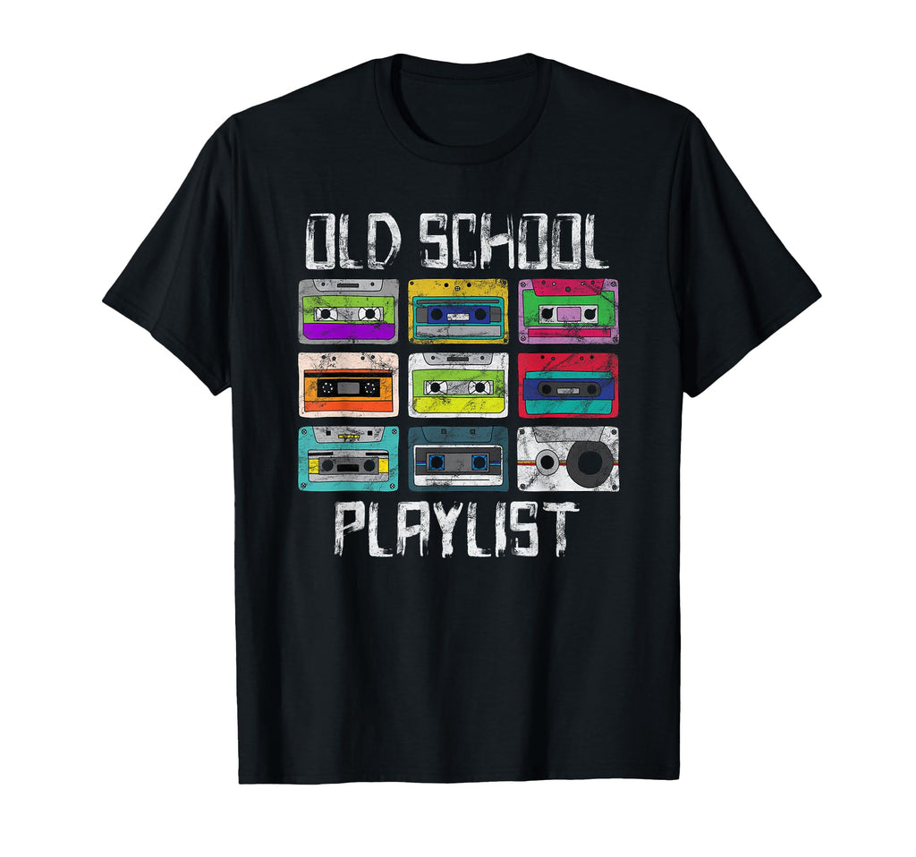 Cassette Tape Music 80S Playlist T-Shirt - Casual Everyday Wear for Adults - T-Shirt, Sweatshirt, Hoodie