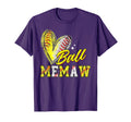 Funny Ball Memaw Softball Baseball T-Shirt - Custom Art Print for Adults - T-Shirt, Sweatshirt, Hoodie