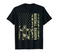 Catcher Baseball Camo Usa Flag T-Shirt - Aesthetic Graphic for Adults - T-Shirt, Sweatshirt, Hoodie