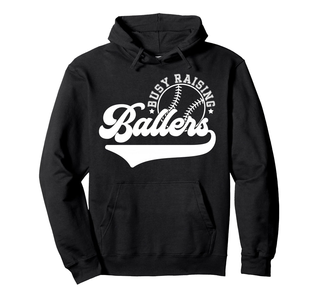 Funny Baseball Season Baseball Mom Busy Hoodie - Trendy Graphic Men Women - T-Shirt, Sweatshirt, Hoodie