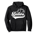 Baseball Mom Mama Busy Raising Ballers Hoodie - Unique Graphic for Adults - T-Shirt, Sweatshirt, Hoodie