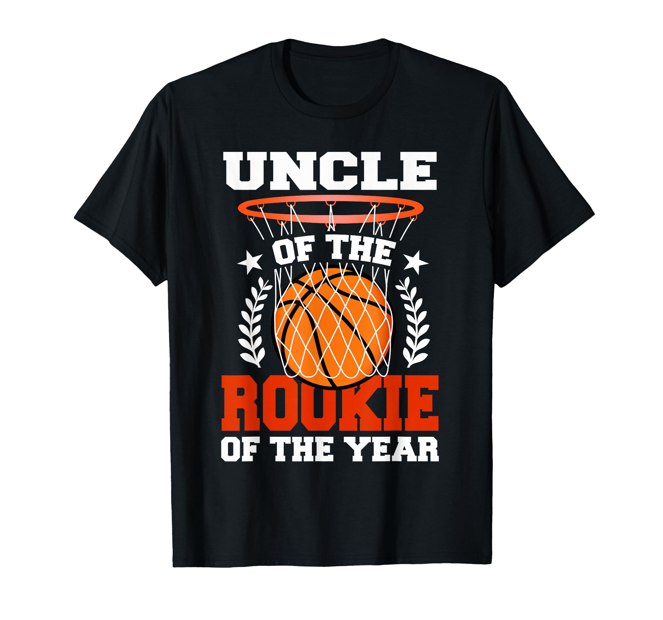 Uncle Rookie 1St Basketball Birthday T-Shirt - Custom Art Print Unisex - T-Shirt, Sweatshirt, Hoodie