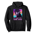 Sad Anime Vaporwave Egirl Eboy Edgy Hoodie - Custom Art Print Unisex - T-Shirt, Sweatshirt, Hoodie