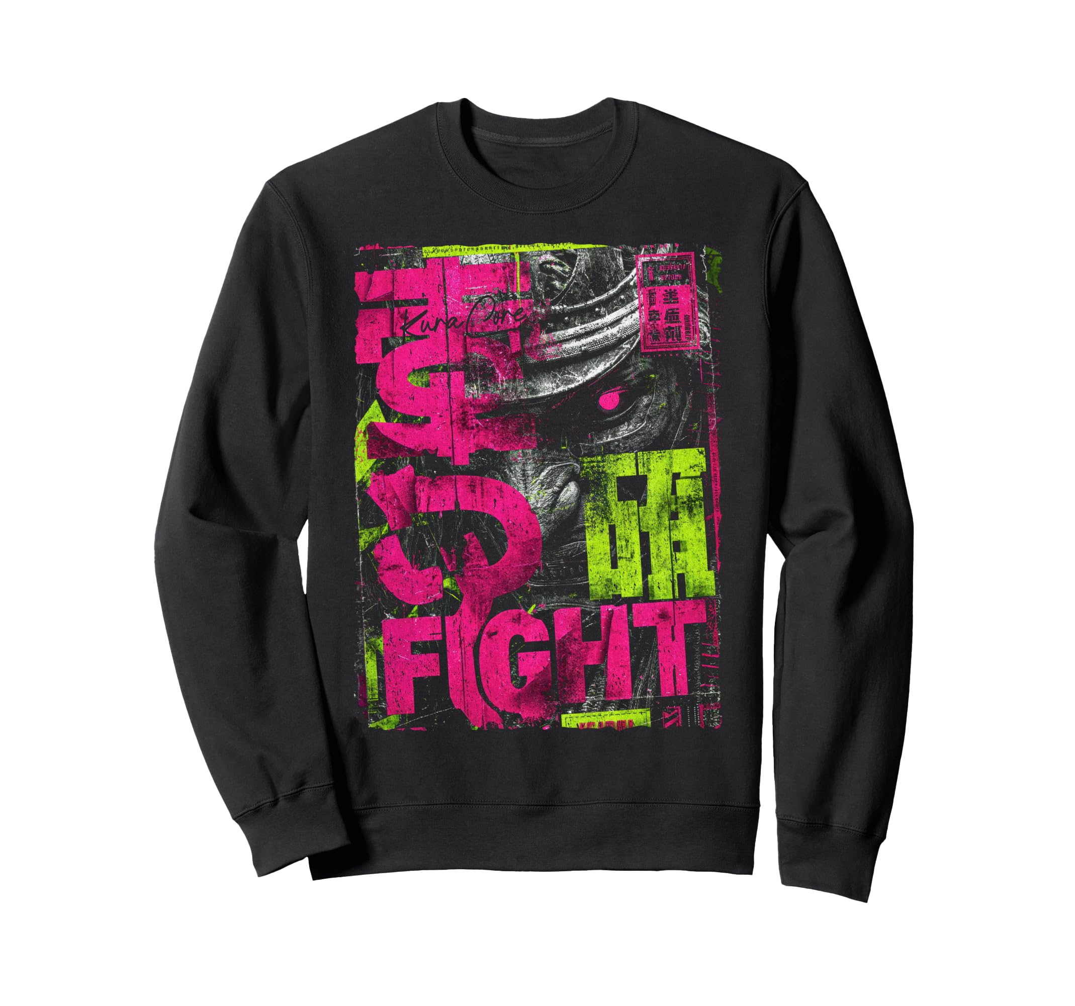 Japanese Streetwear Cyberpunk Y2K Sweatshirt - Graphic Print for Adults - T-Shirt, Sweatshirt, Hoodie