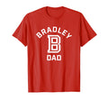 Bradley University Braves Arched Dad T-Shirt - Graphic Print Men Women - T-Shirt, Sweatshirt, Hoodie