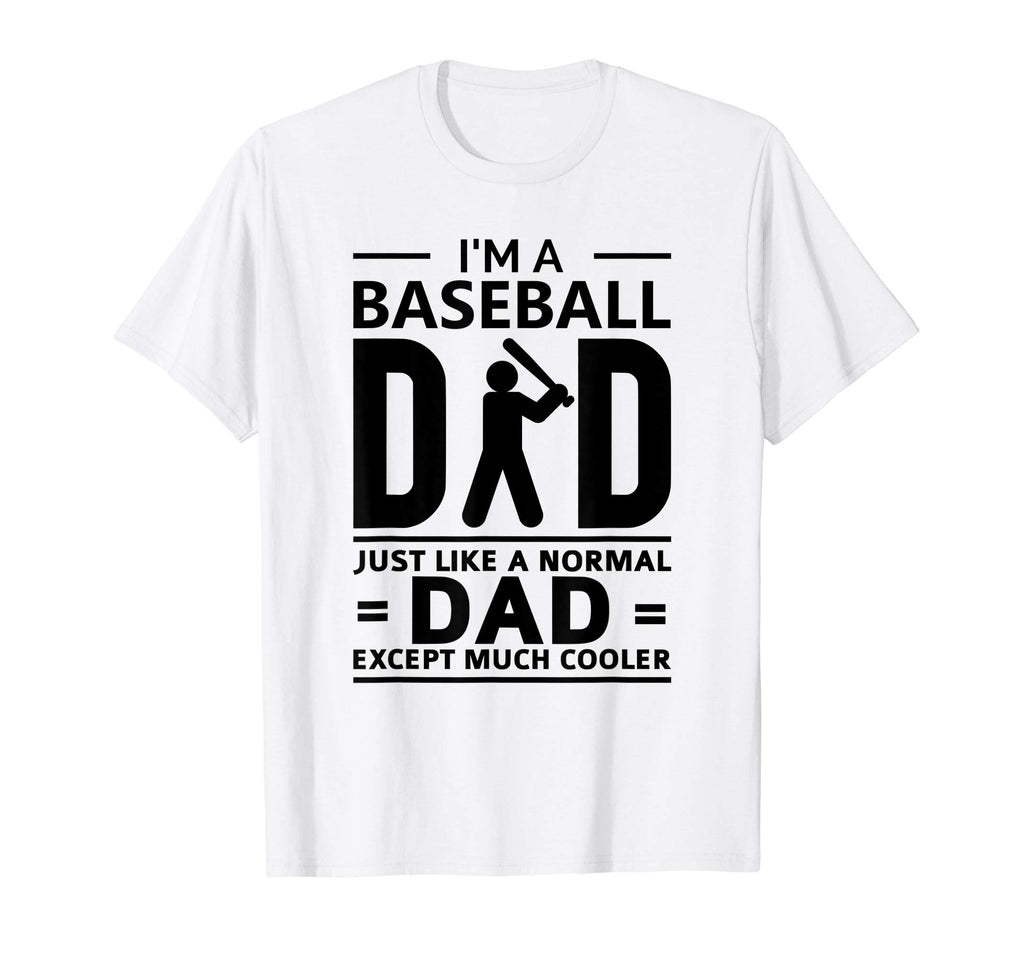 Mens Baseball Dad Daddy Camping Shirts T-Shirt - Unique Graphic for Adults - T-Shirt, Sweatshirt, Hoodie