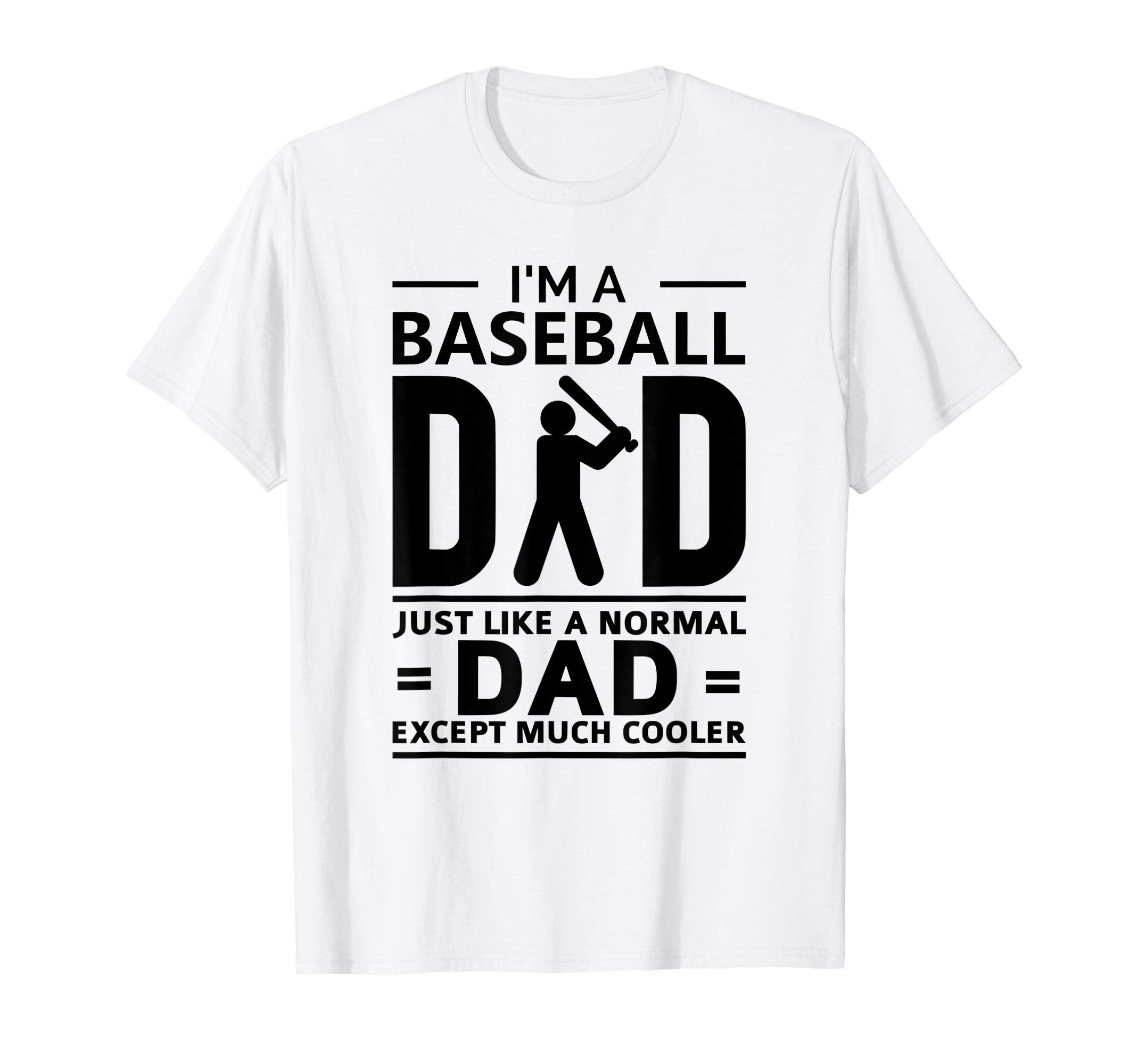 Mens Baseball Dad Daddy Camping Shirts T-Shirt - Unique Graphic for Adults - T-Shirt, Sweatshirt, Hoodie