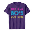 This Is My 80S Costume Neon 80S Party T-Shirt - Trendy Graphic Men Women - T-Shirt, Sweatshirt, Hoodie