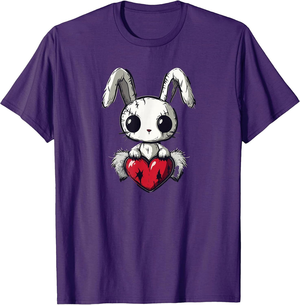 The Creepy Voodoo Doll Cute Bunny Merch - Adult & Kids T-Shirts, Sweatshirts & Hoodies apparel design preview 1