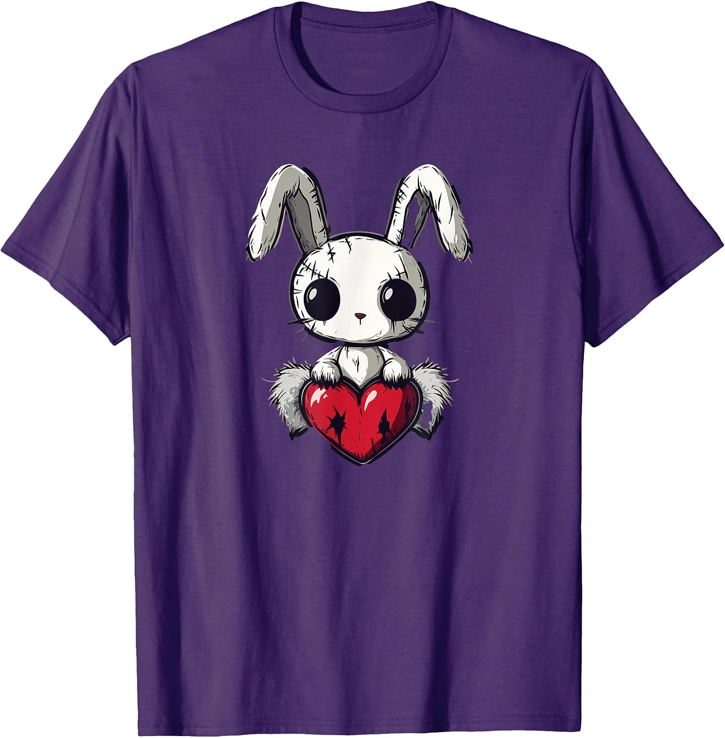 The Creepy Voodoo Doll Cute Bunny Merch - Adult & Kids T-Shirts, Sweatshirts & Hoodies apparel design preview 1