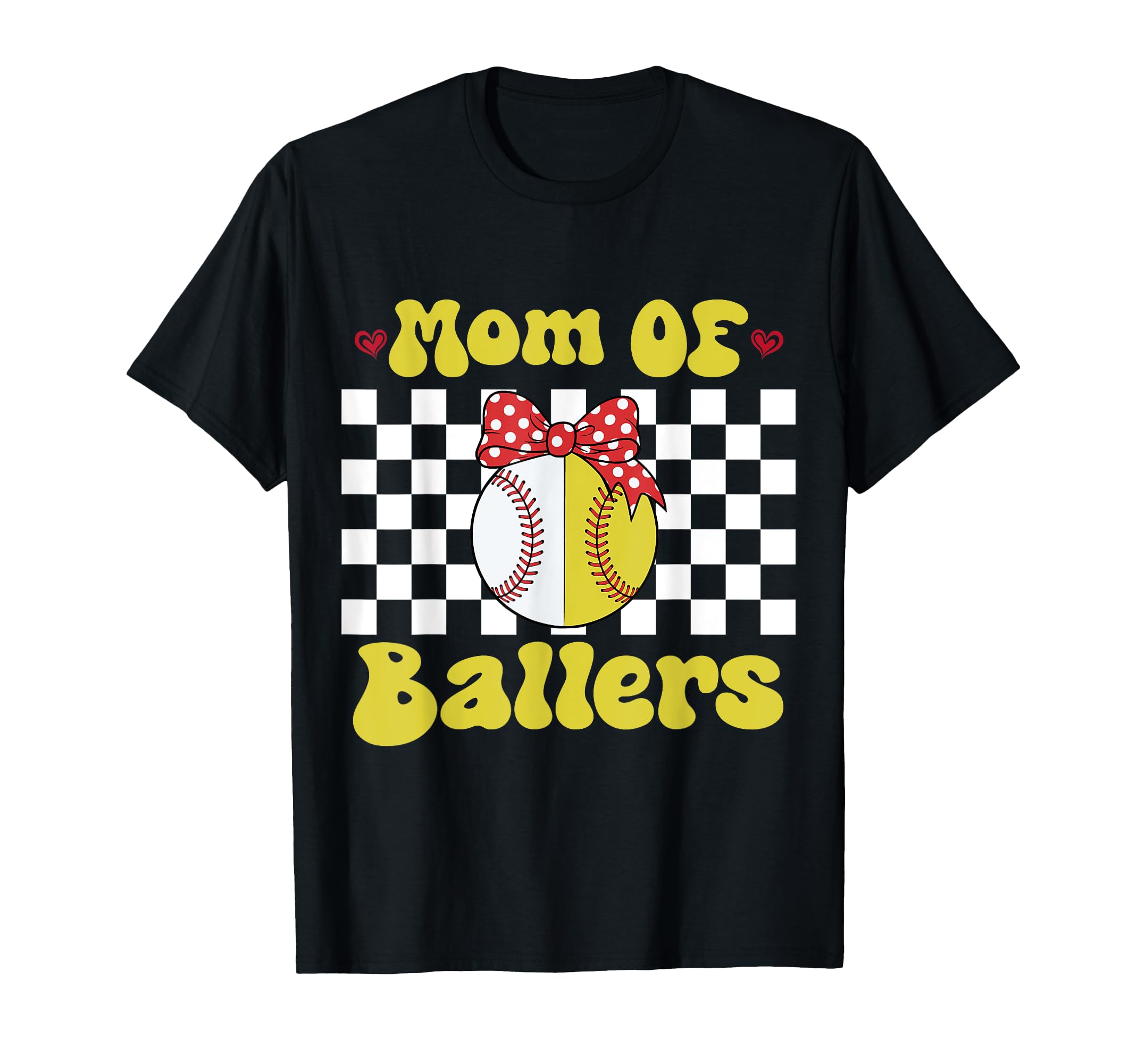 Mom Ballers Baseball Softball Mama T-Shirt - Novelty Apparel Men Women - T-Shirt, Sweatshirt, Hoodie