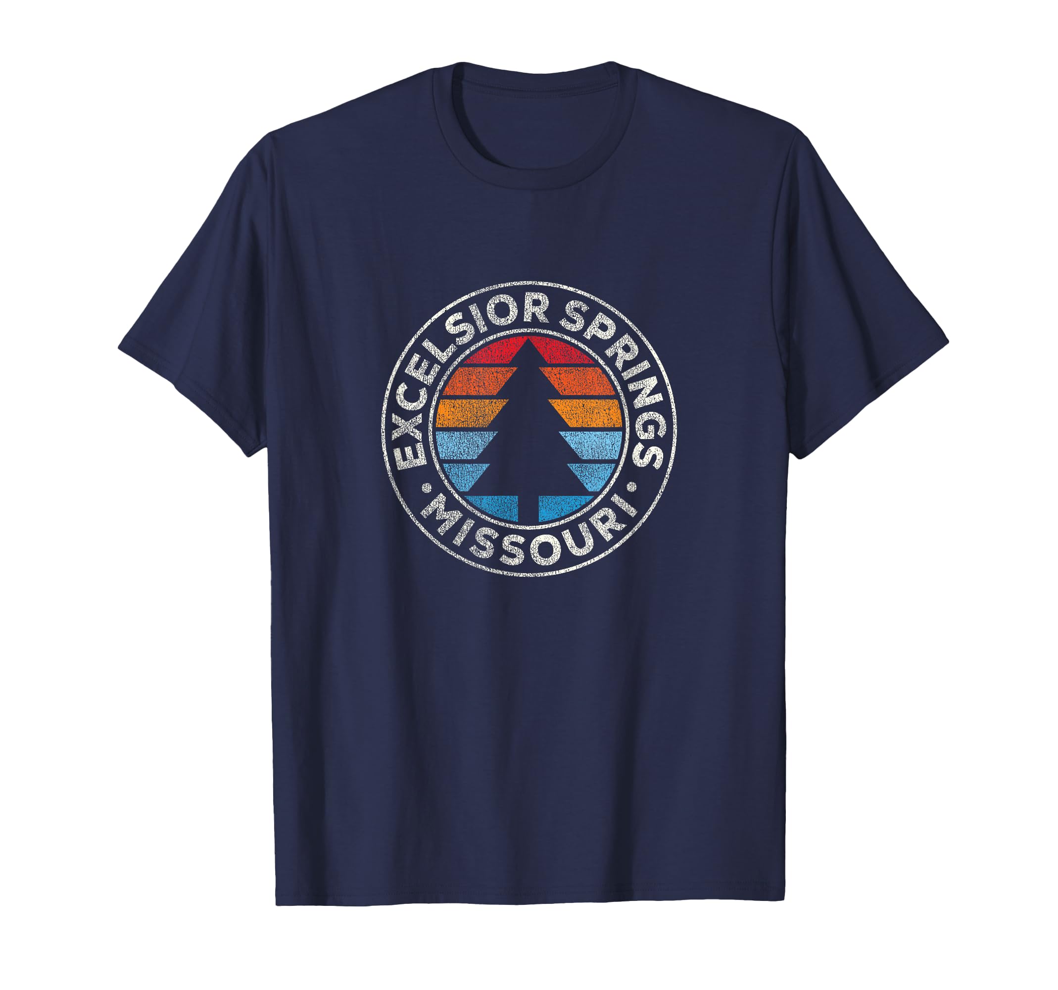 Excelsior Springs Missouri Mo 70S T-Shirt - Trendy Graphic Unisex - T-Shirt, Sweatshirt, Hoodie