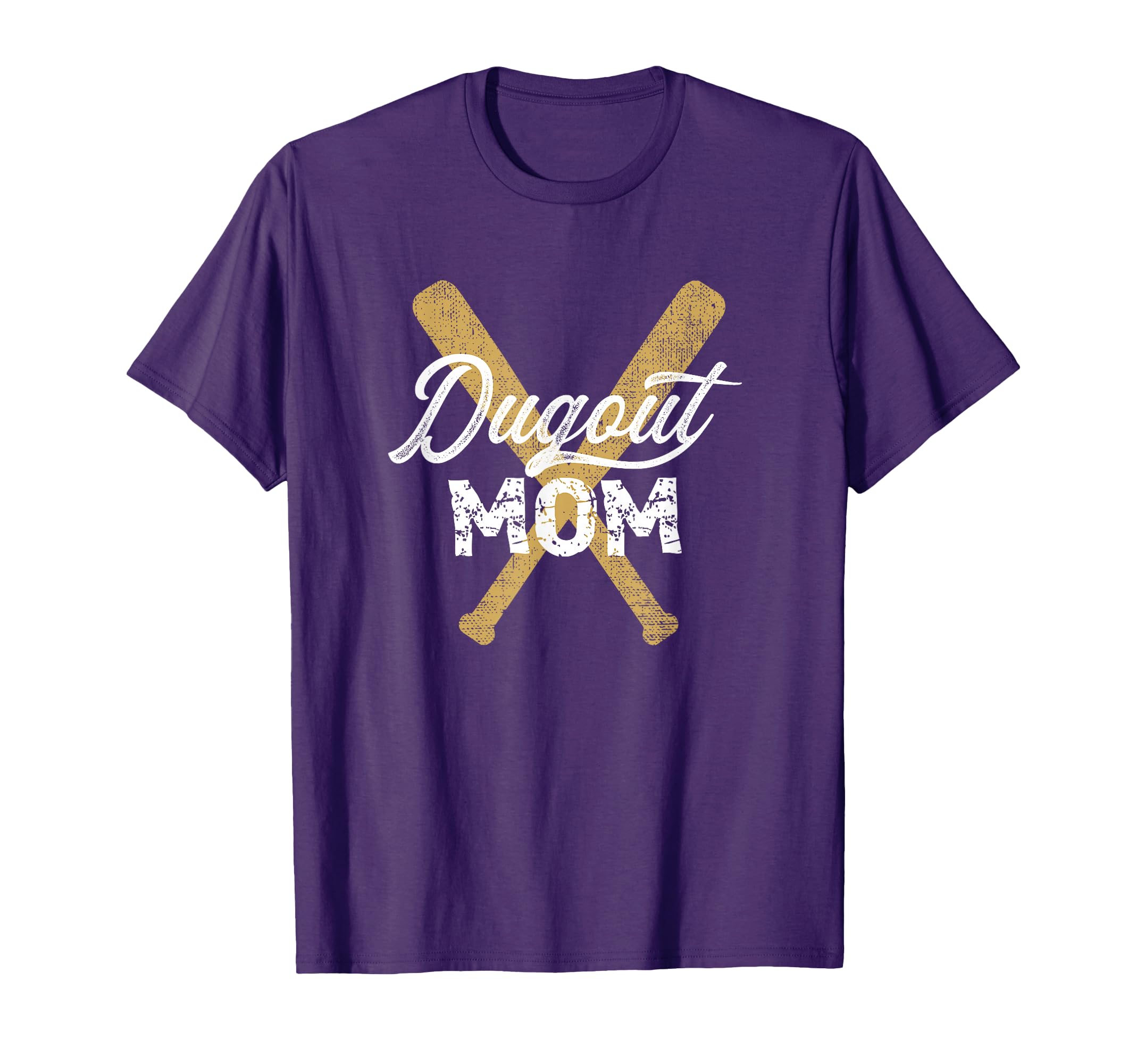 Baseball Dugout Mom Mother Baseball T-Shirt - Custom Art Print for Adults - T-Shirt, Sweatshirt, Hoodie