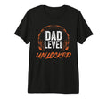 Mens Video Game Fathers Day Dad Level T-Shirt - Unique Graphic for Adults - T-Shirt, Sweatshirt, Hoodie