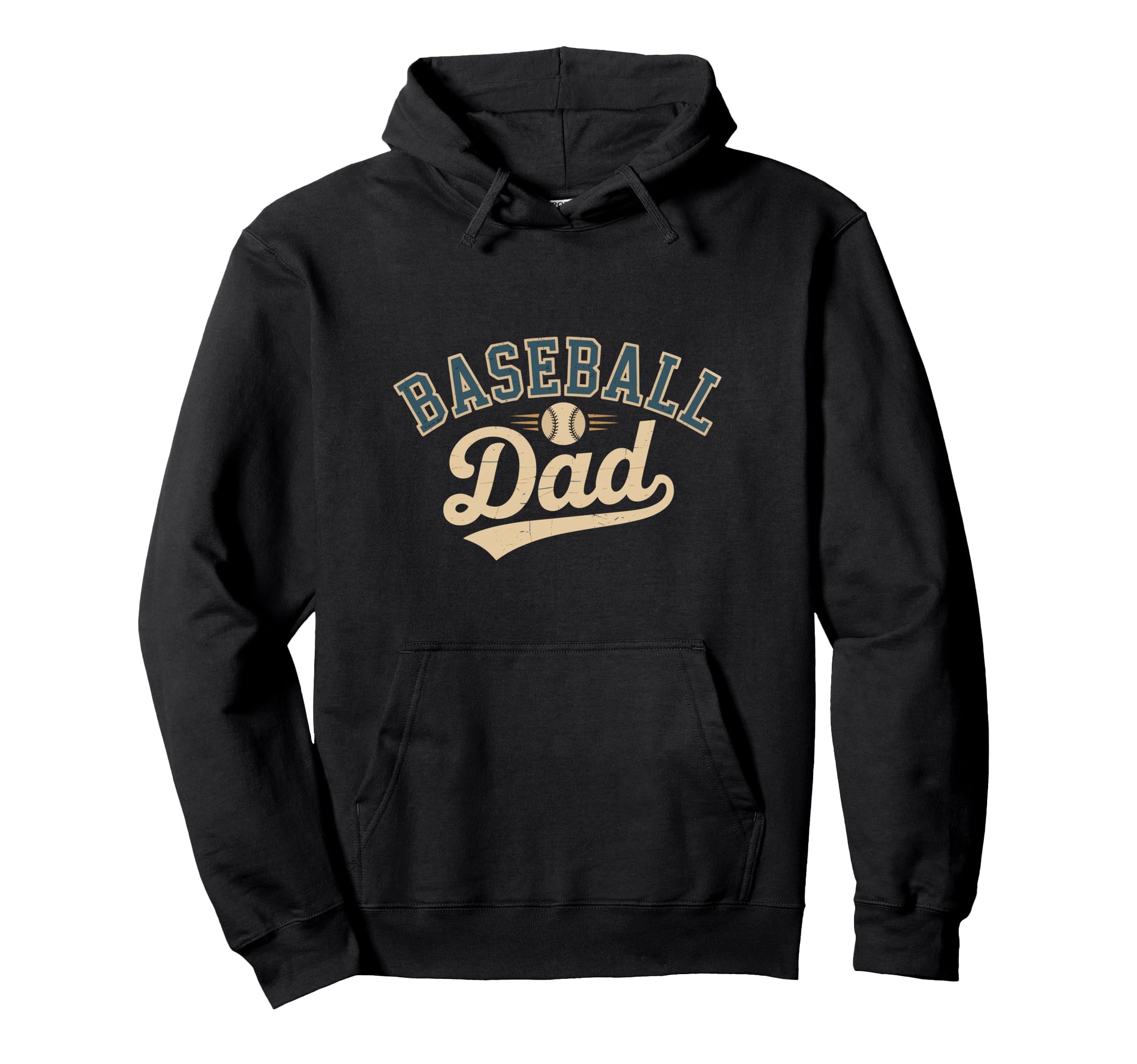 Funny Baseball Dad Fathers Day Sweatshirt - Minimalist Print for Adults - T-Shirt, Sweatshirt, Hoodie