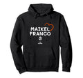 Maikel Franco Heart Valentines Day Hoodie - Fun Novelty Design for Adults - T-Shirt, Sweatshirt, Hoodie