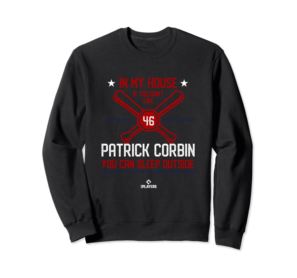 My House Patrick Corbin Mlbpa Sweatshirt - Casual Everyday Wear for Adults - T-Shirt, Sweatshirt, Hoodie