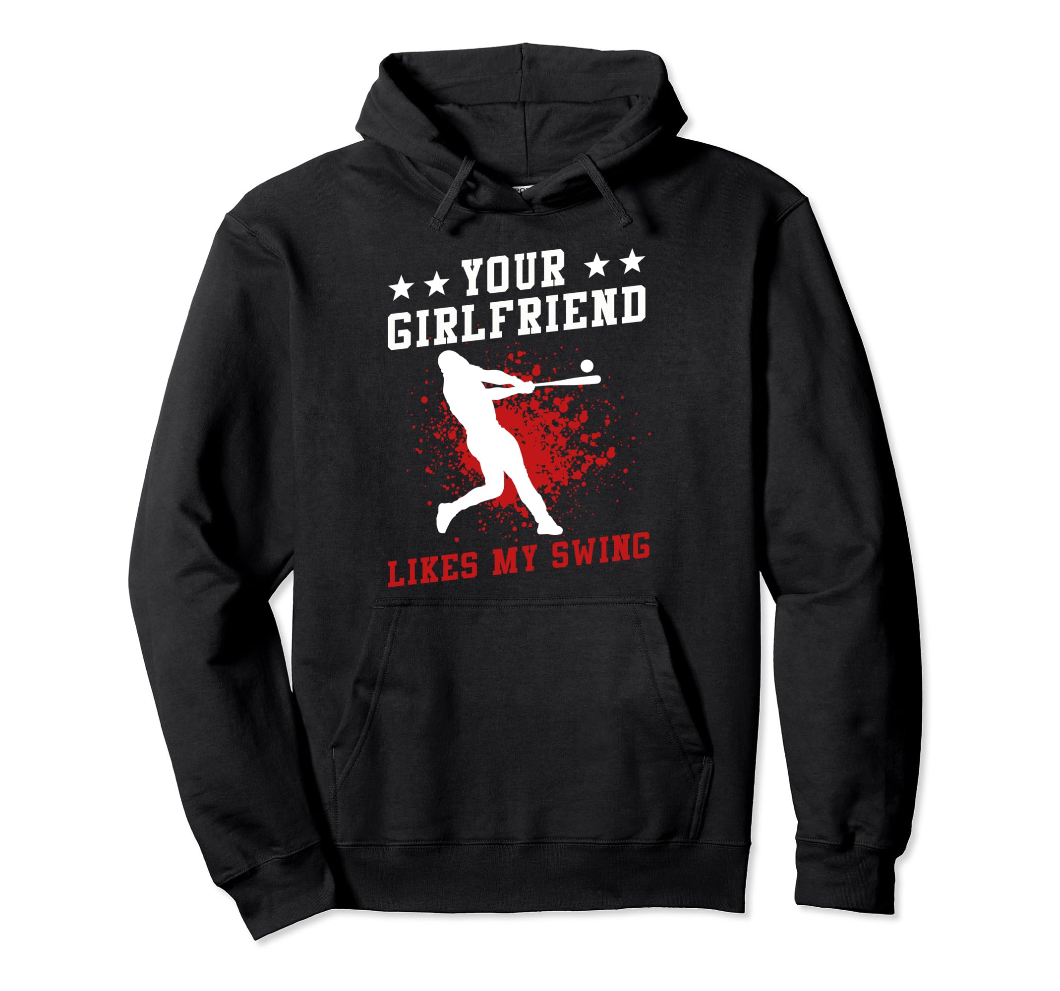 Your Girlfriend Likes My Swing Funny Hoodie - Fun Novelty Design Men Women - T-Shirt, Sweatshirt, Hoodie