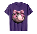 Baseball Coquette Bow Baseball Game T-Shirt - Trendy Graphic for Adults - T-Shirt, Sweatshirt, Hoodie