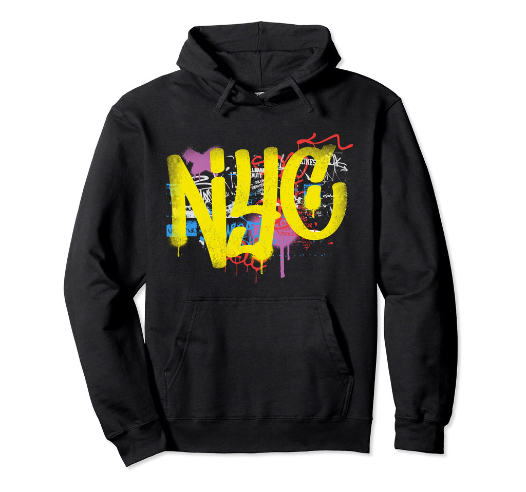 Nyc New York City 80S 90S Hip Hop Hoodie - Fun Novelty Design Men Women - T-Shirt, Sweatshirt, Hoodie