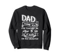 Dad Thanks Teaching Me How To Be Game Sweatshirt - Minimalist Print Unisex - T-Shirt, Sweatshirt, Hoodie