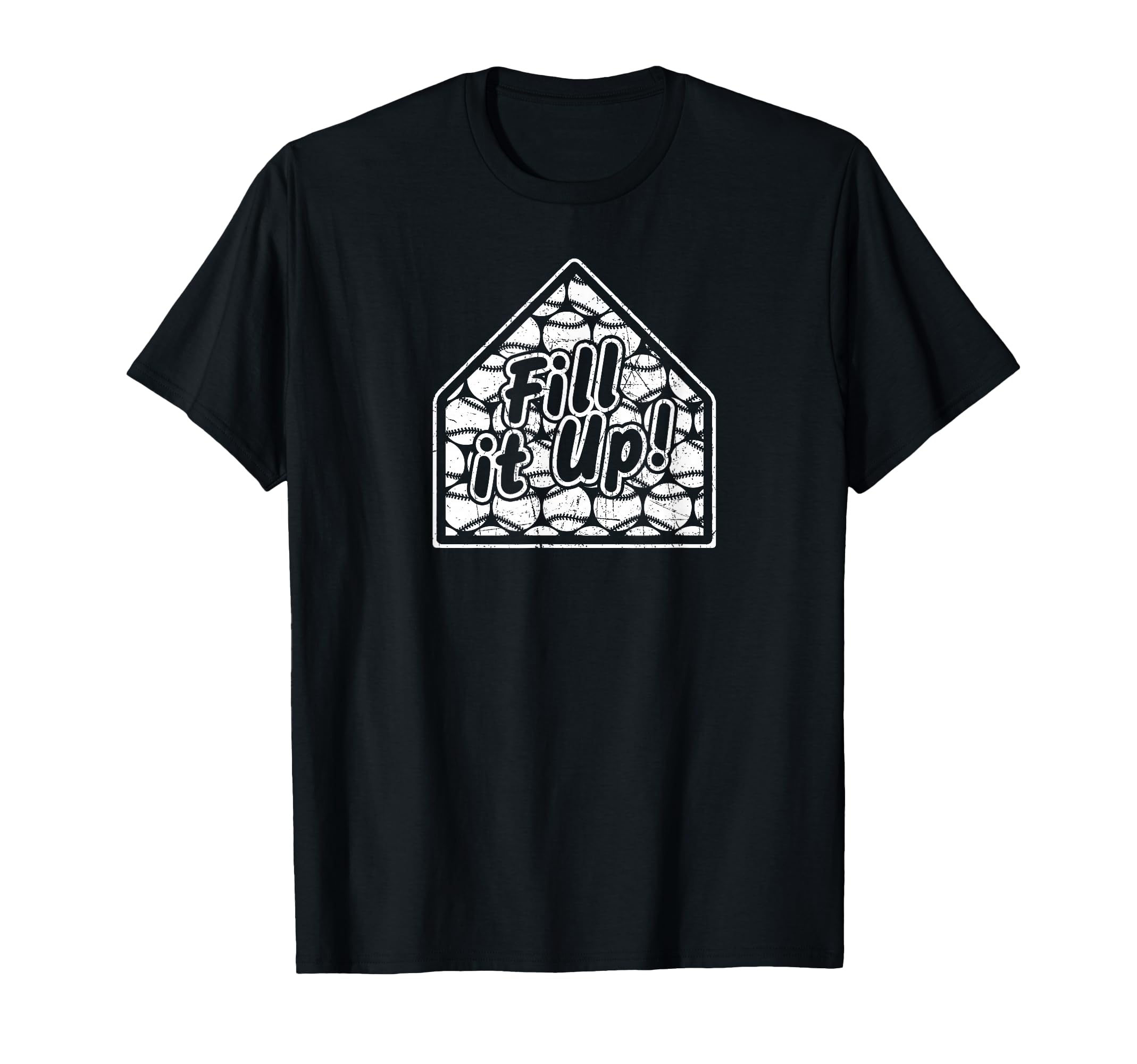 Baseball Softball Pitcher Fill It Up T-Shirt - Streetwear Style Men Women - T-Shirt, Sweatshirt, Hoodie