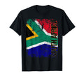 South Africa Flag Distressed T-Shirt - Casual Everyday Wear Men Women - T-Shirt, Sweatshirt, Hoodie