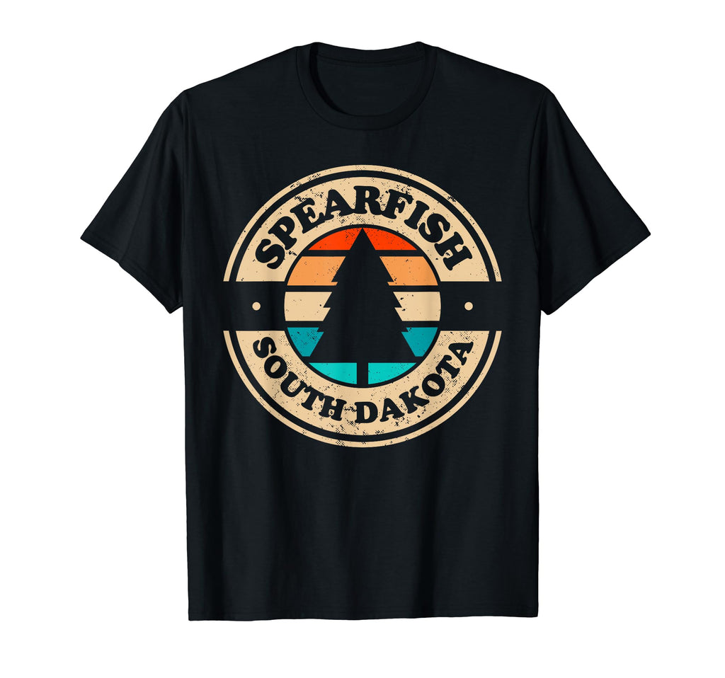 Spearfish South Dakota Sd 70S 80S T-Shirt - Aesthetic Graphic for Adults - T-Shirt, Sweatshirt, Hoodie