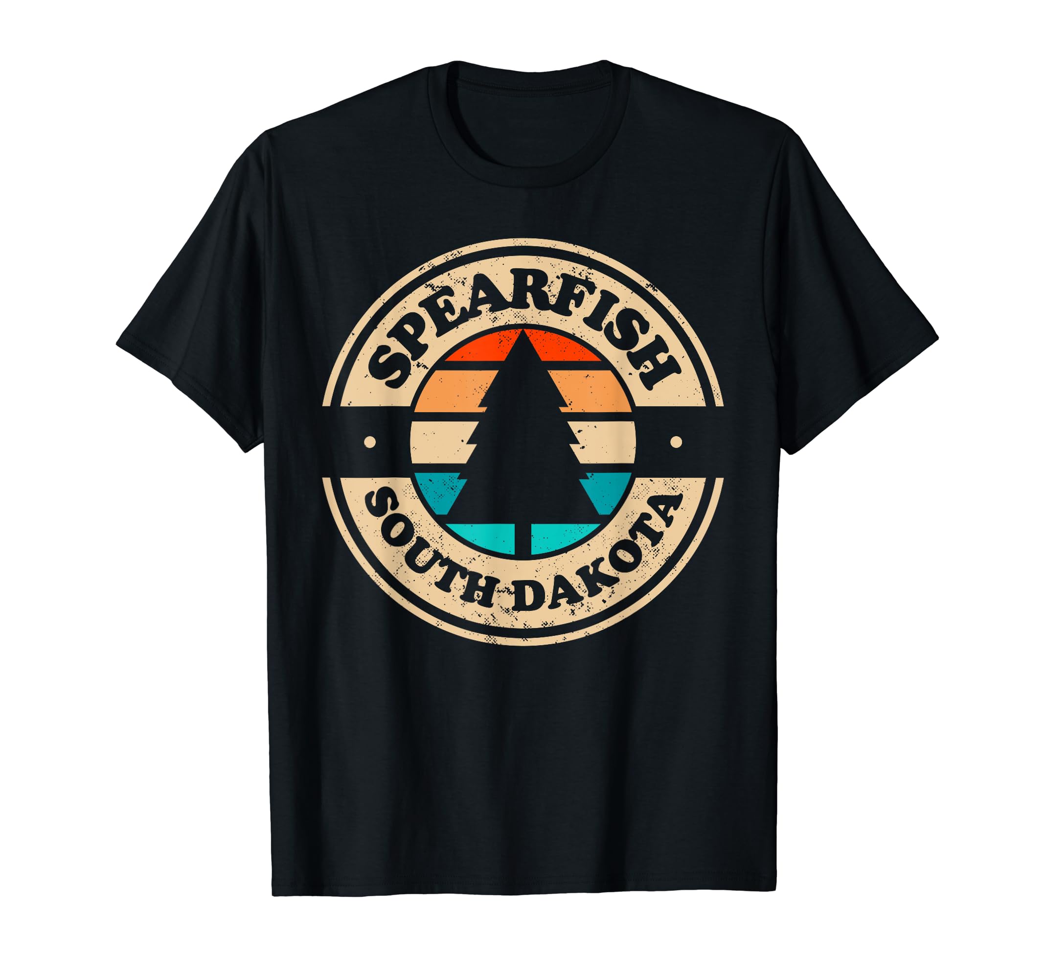 Spearfish South Dakota Sd 70S 80S T-Shirt - Aesthetic Graphic for Adults - T-Shirt, Sweatshirt, Hoodie