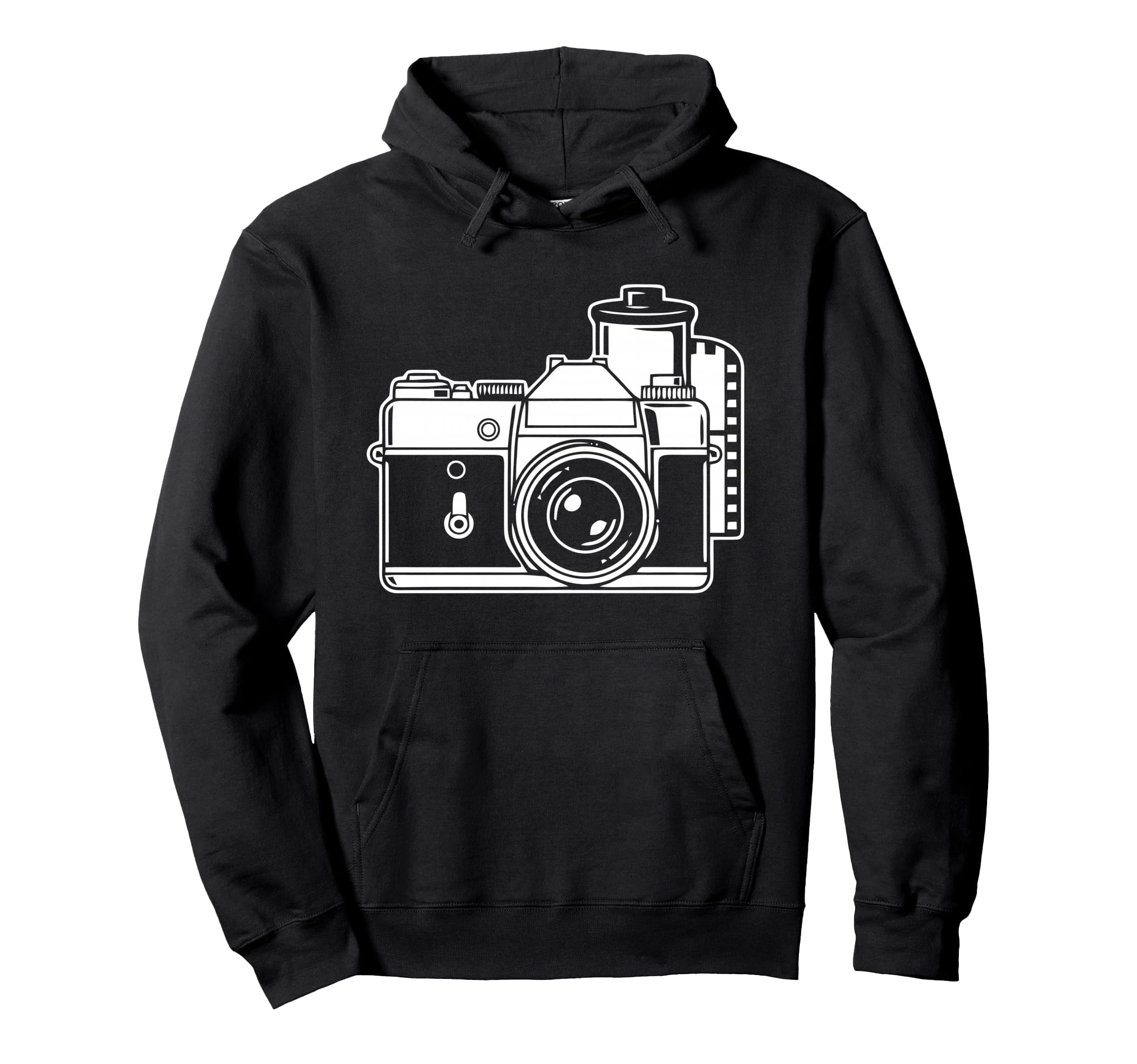 Camera Photographer Art Hoodie - Unique Graphic Unisex - T-Shirt, Sweatshirt, Hoodie