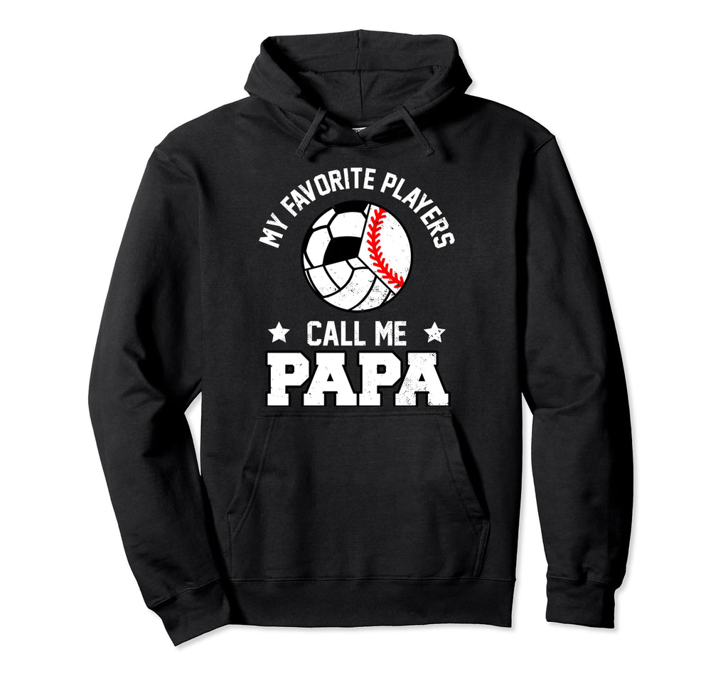 My Favorites Baseball Volleyball Soccer Hoodie - Graphic Print for Adults - T-Shirt, Sweatshirt, Hoodie