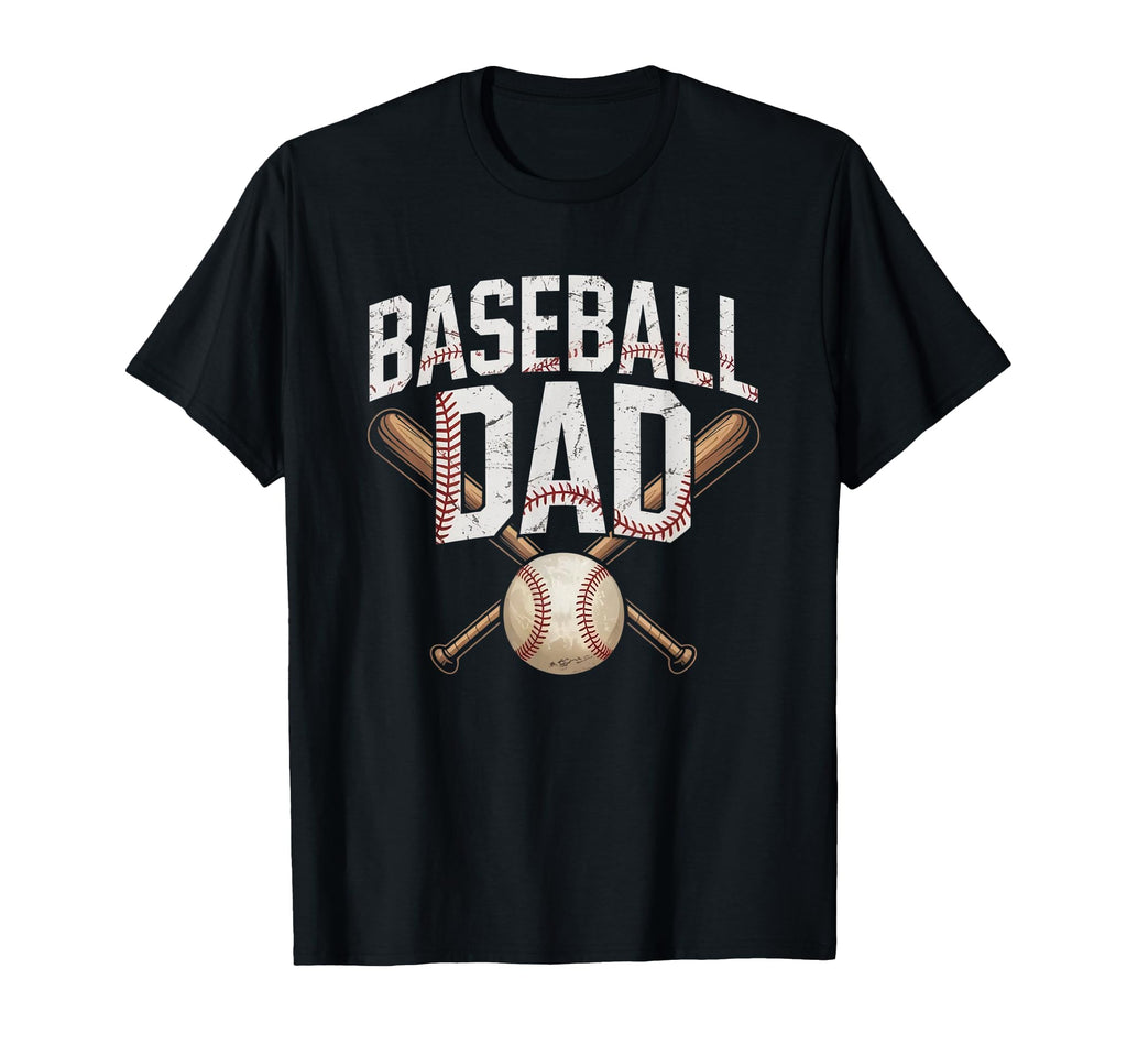 Baseball Dad Funny Sport Father T-Shirt - Custom Art Print for Adults - T-Shirt, Sweatshirt, Hoodie