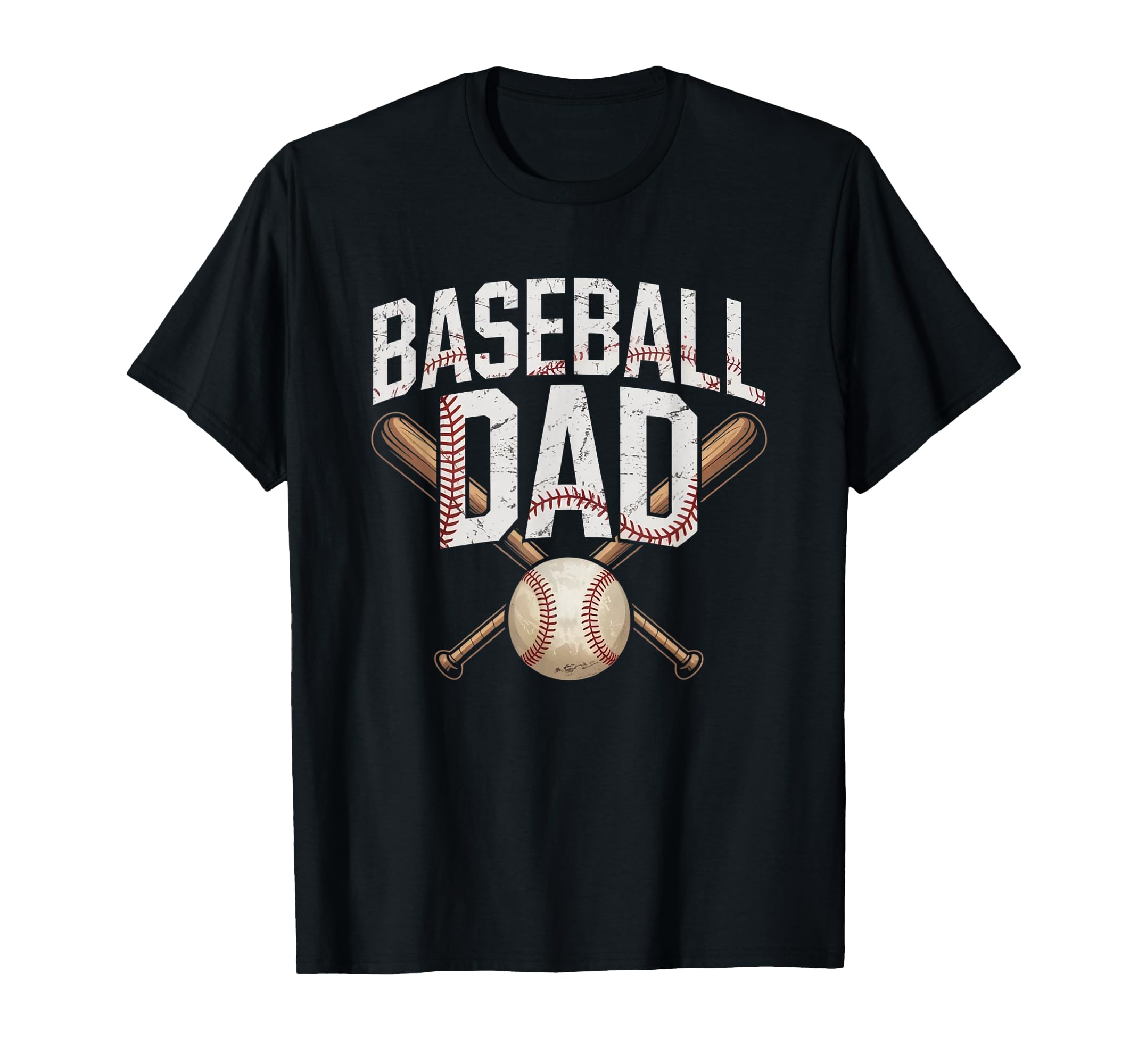 Baseball Dad Funny Sport Father T-Shirt - Custom Art Print for Adults - T-Shirt, Sweatshirt, Hoodie