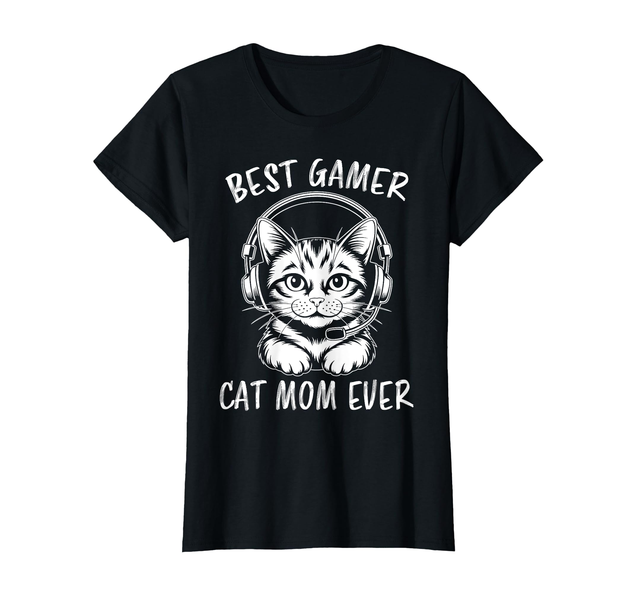 Funny Video Game Cats Mom Gamers Hoodie - Fun Novelty Design for Adults - T-Shirt, Sweatshirt, Hoodie