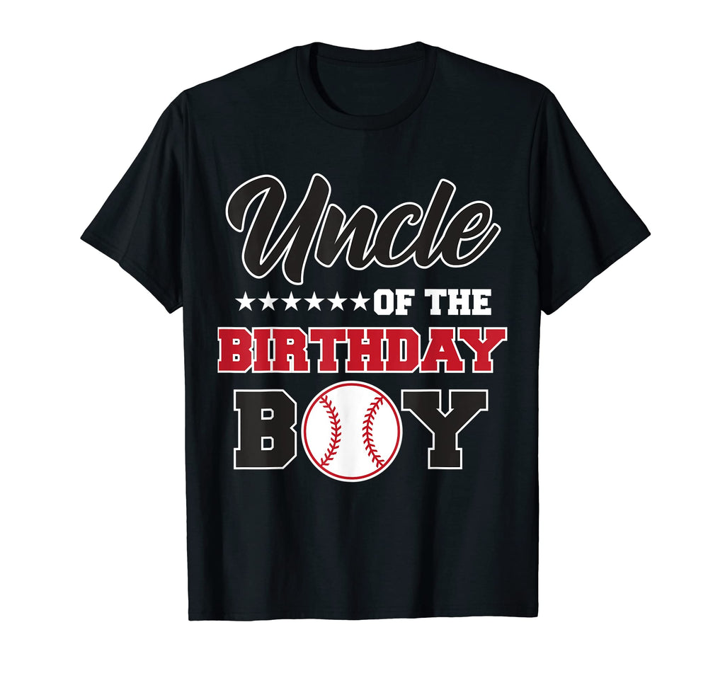 Uncle Birthday Baseball Sport T-Shirt - Aesthetic Graphic Men Women - T-Shirt, Sweatshirt, Hoodie