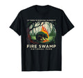 Fire Swamp National Park Camping T-Shirt - Fun Novelty Design Men Women - T-Shirt, Sweatshirt, Hoodie