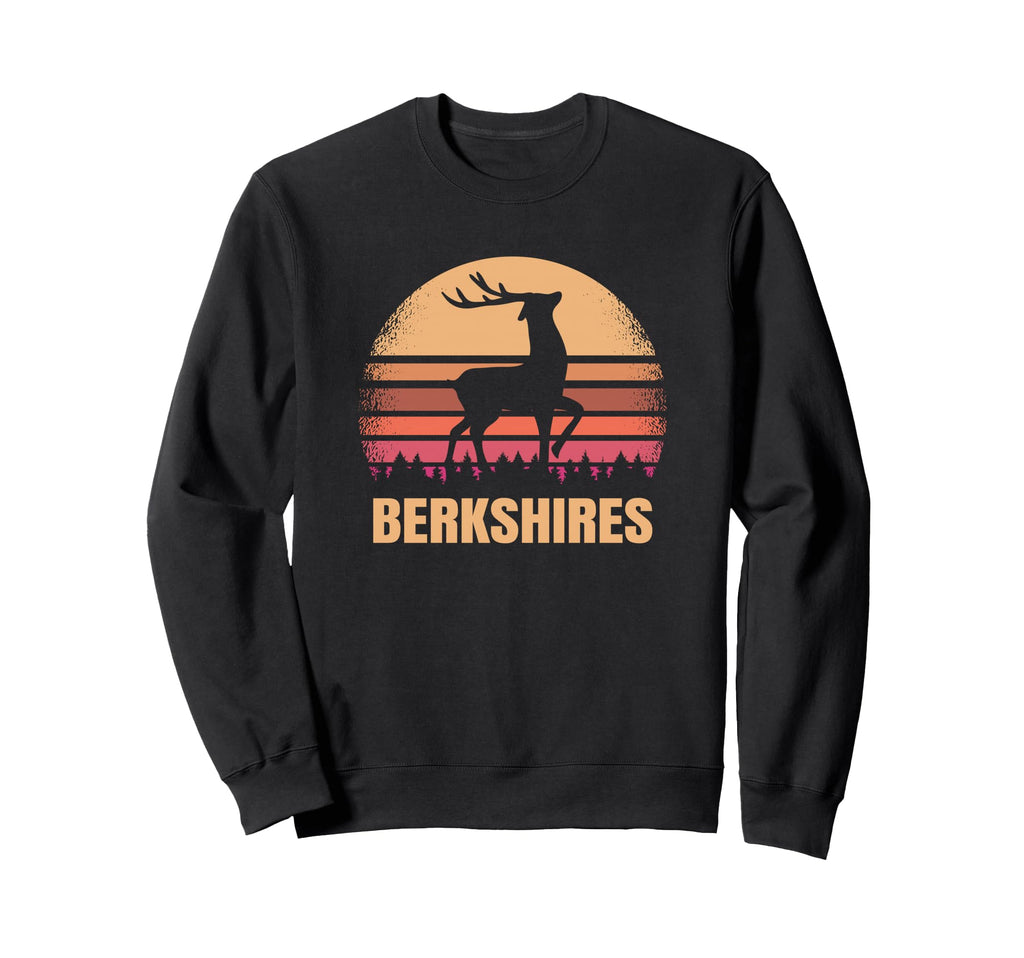 Berkshires Massachusetts Deer Ma Sweatshirt - Streetwear Style for Adults - T-Shirt, Sweatshirt, Hoodie