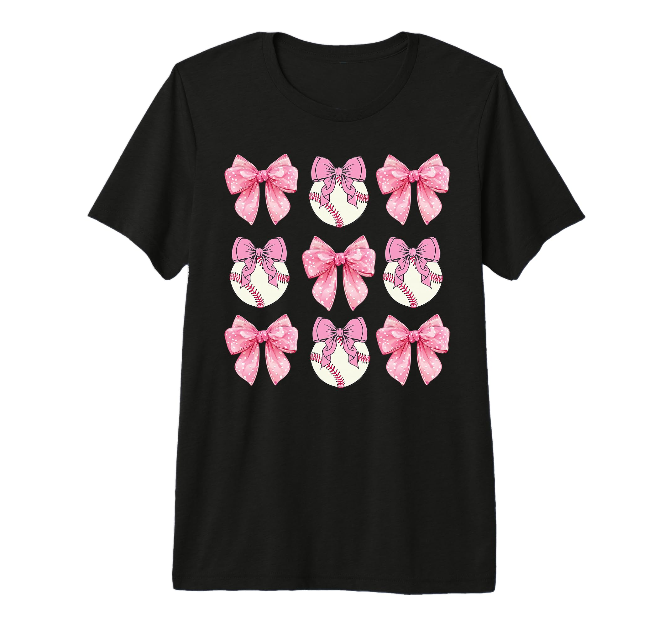 Baseball Coquette Bow Baseball Mom Mothers T-Shirt - Trendy Graphic Unisex - T-Shirt, Sweatshirt, Hoodie