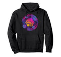 Hex Hexican Pulse Chain Distressed Hoodie - Minimalist Print for Adults - T-Shirt, Sweatshirt, Hoodie