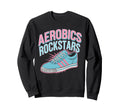80S Fitness Enthusiast Workout Sweatshirt - Minimalist Print for Adults - T-Shirt, Sweatshirt, Hoodie