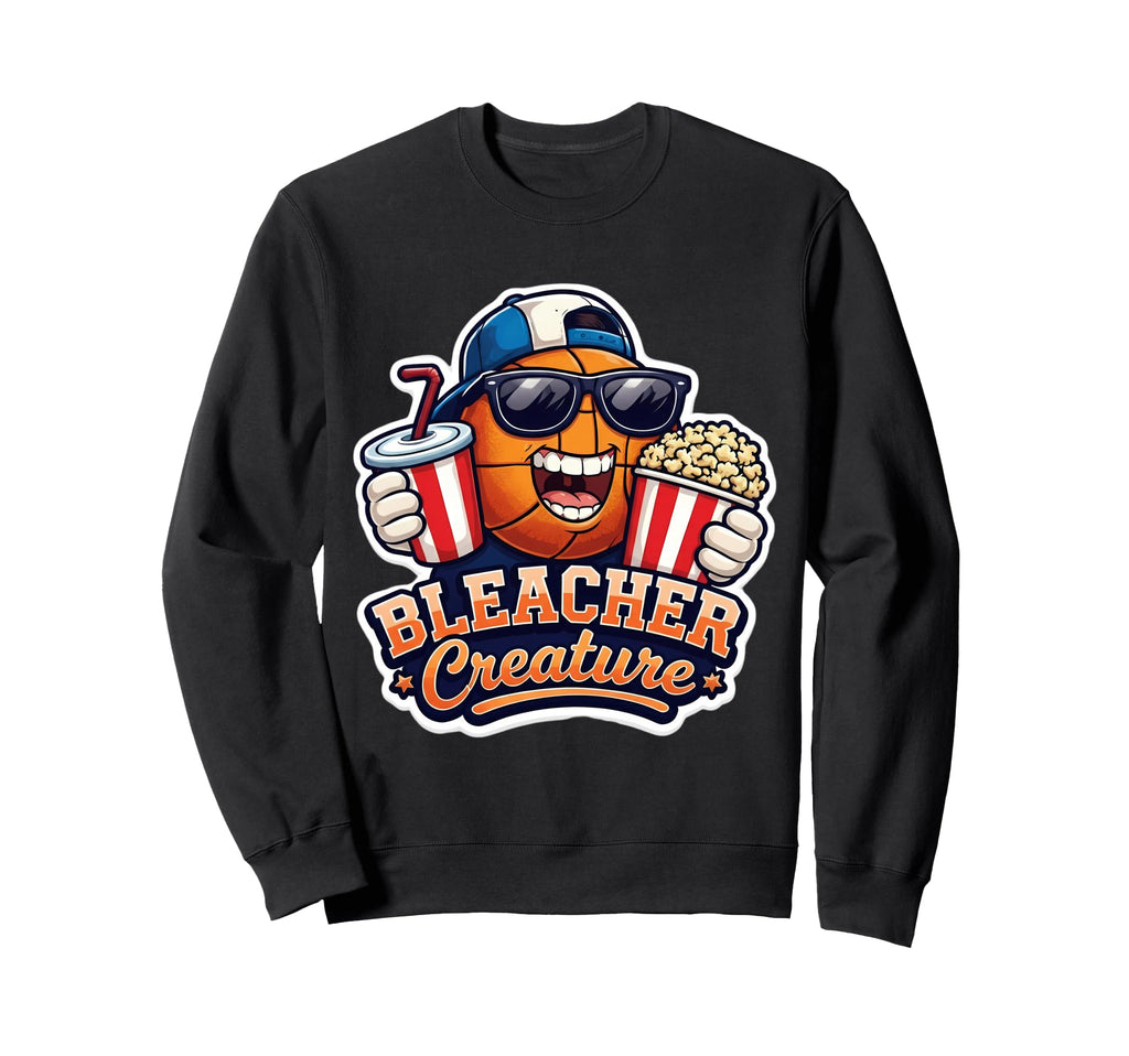 Bleacher Creature Basketball Fan Sweatshirt - Aesthetic Graphic Men Women - T-Shirt, Sweatshirt, Hoodie