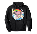 Axolotl Eating Ramen Japan Waves Hoodie - Casual Everyday Wear for Adults - T-Shirt, Sweatshirt, Hoodie