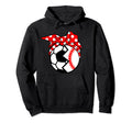 Soccer Baseball Player Mom Funny Ball Hoodie - Trendy Graphic for Adults - T-Shirt, Sweatshirt, Hoodie