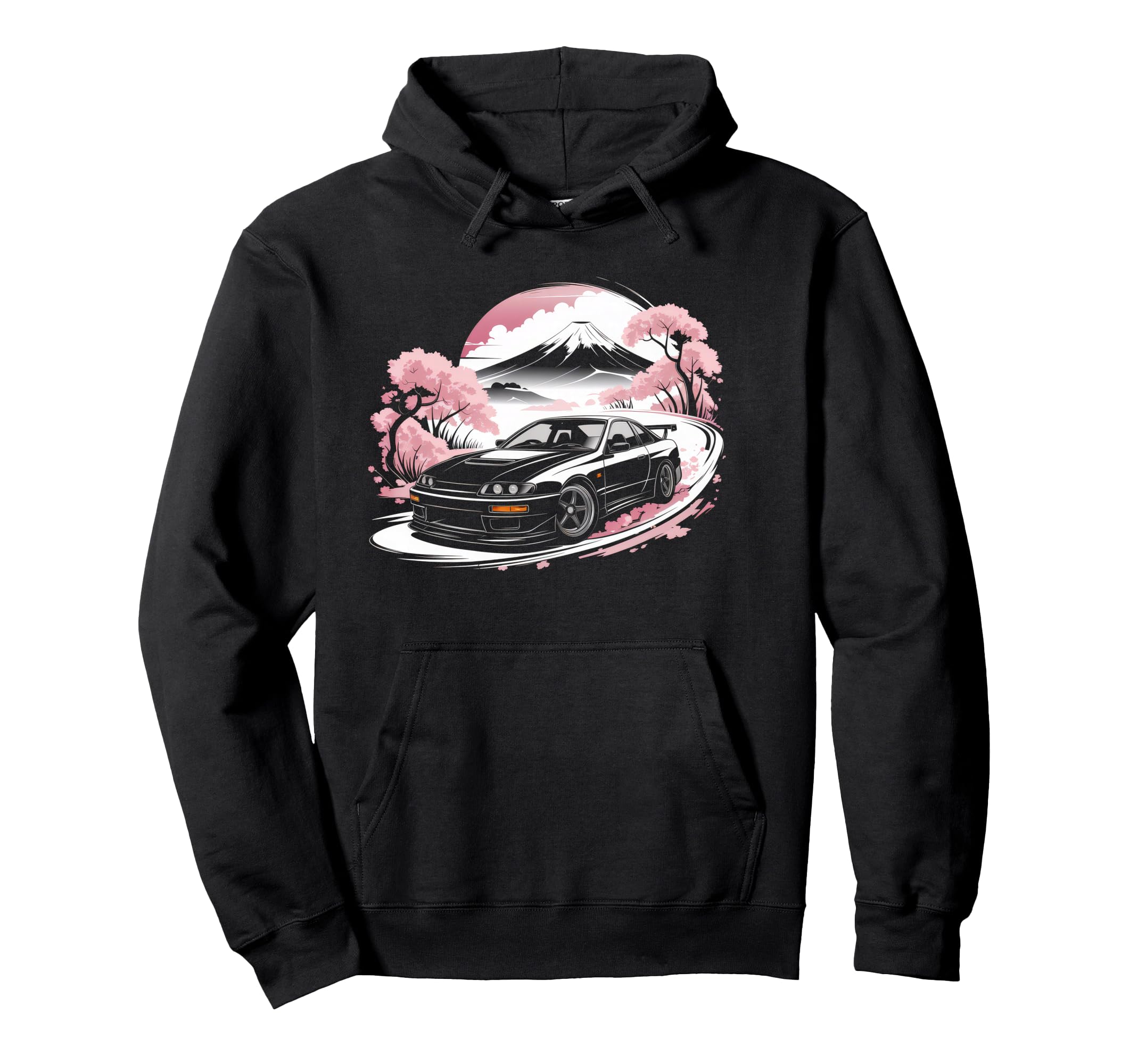 Japanese Car Jdm Japan Street Hoodie - Fun Novelty Design for Adults - T-Shirt, Sweatshirt, Hoodie