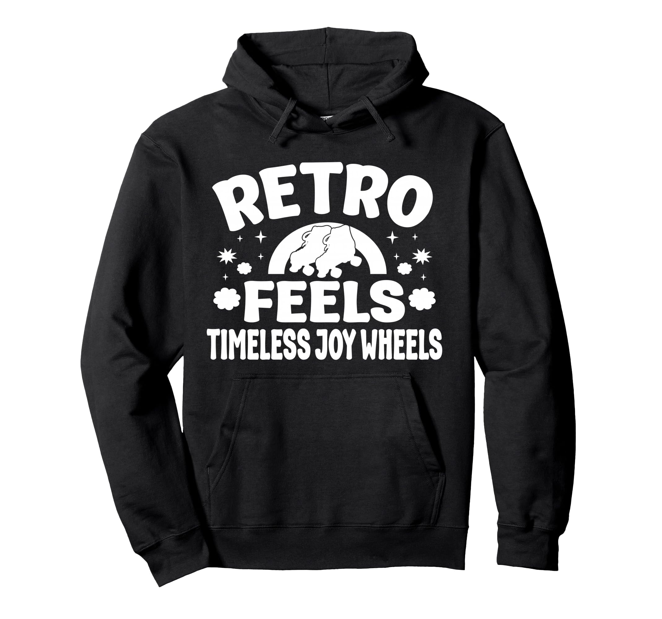 Roller Skating Skate Feels Joy Wheels Hoodie - Aesthetic Graphic Unisex - T-Shirt, Sweatshirt, Hoodie