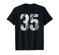 Baseball Softball Mom 35 Number 35 T-Shirt - Graphic Print for Adults - T-Shirt, Sweatshirt, Hoodie