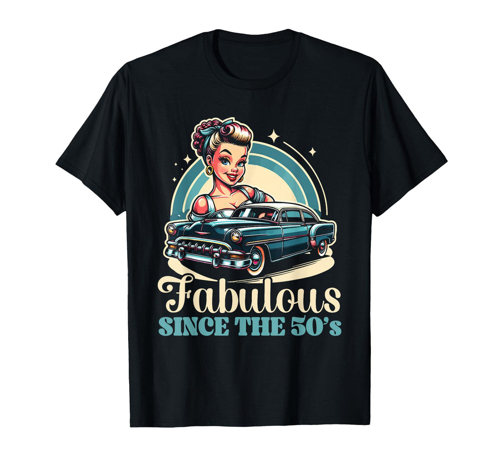 From 50S Music 50S 1950 Party Fifties 50S T-Shirt - Trendy Graphic Unisex - T-Shirt, Sweatshirt, Hoodie
