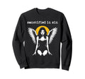 Gothic Punk Graffiti Grunge 90S Sweatshirt - Custom Art Print for Adults - T-Shirt, Sweatshirt, Hoodie
