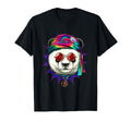 Tie Dye Hippie Panda Hippiness Peace T-Shirt - Trendy Graphic for Adults - T-Shirt, Sweatshirt, Hoodie